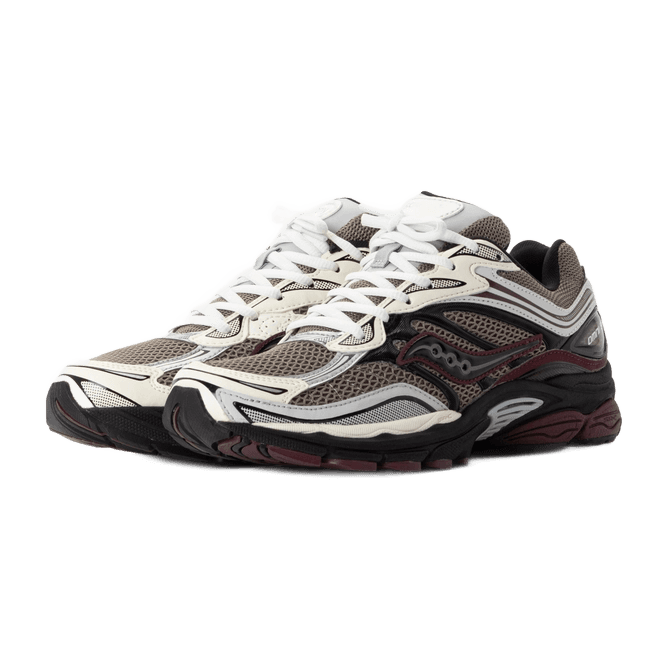 Saucony Omni 9 Shoes Tan/Maroon
